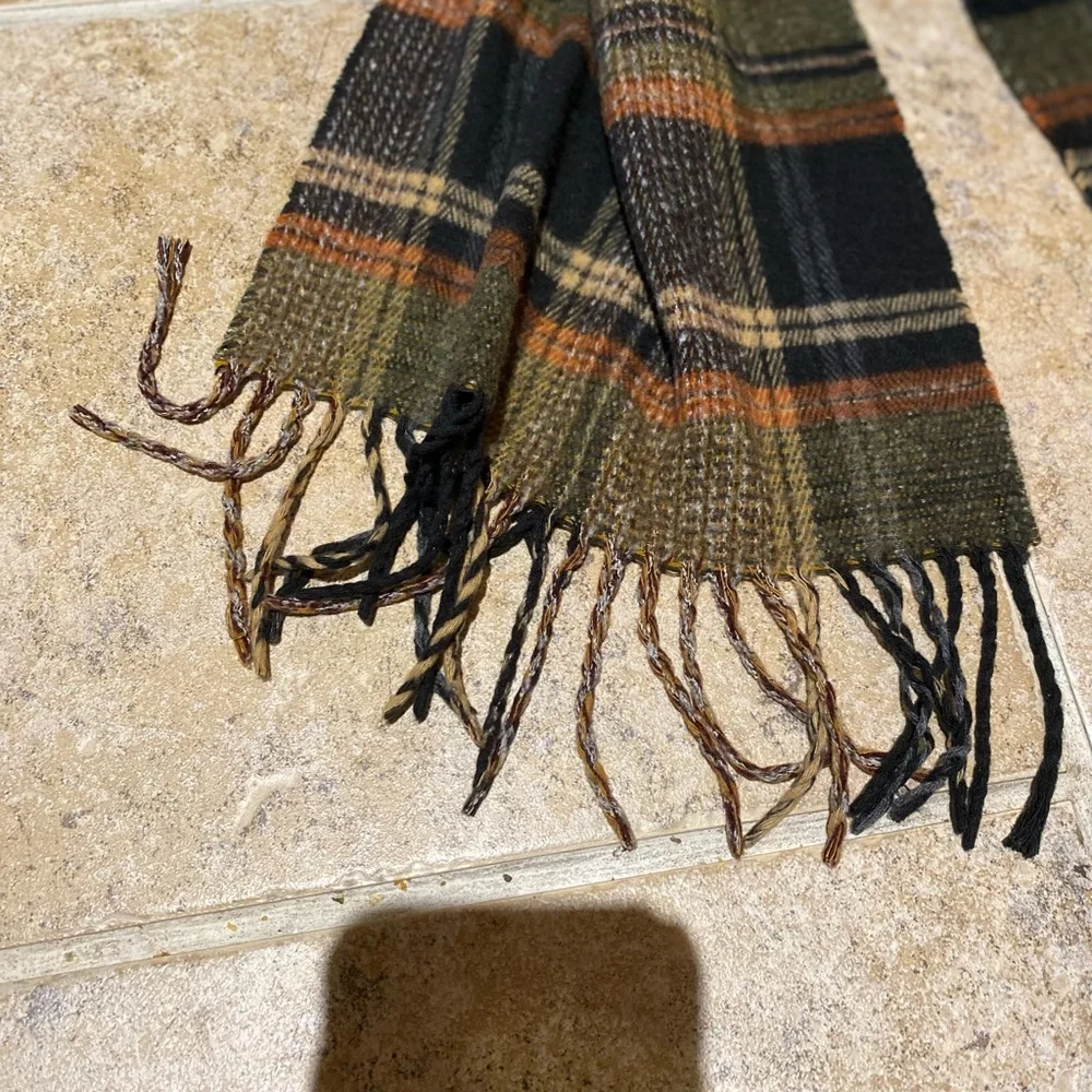 V-Fraas - Unisex Cashmink very soft long scarf, long fringes, Size: 60”L…